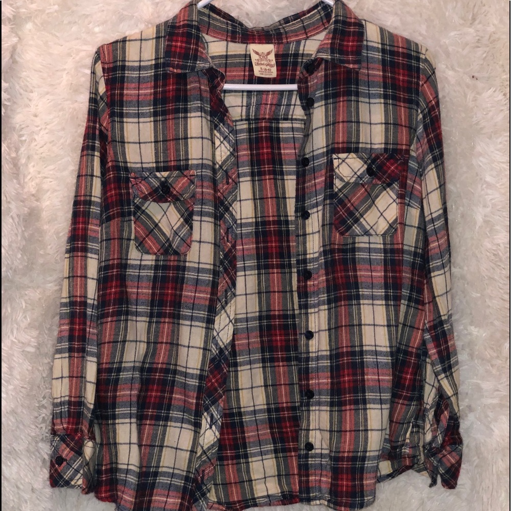 Plaid Button Down
